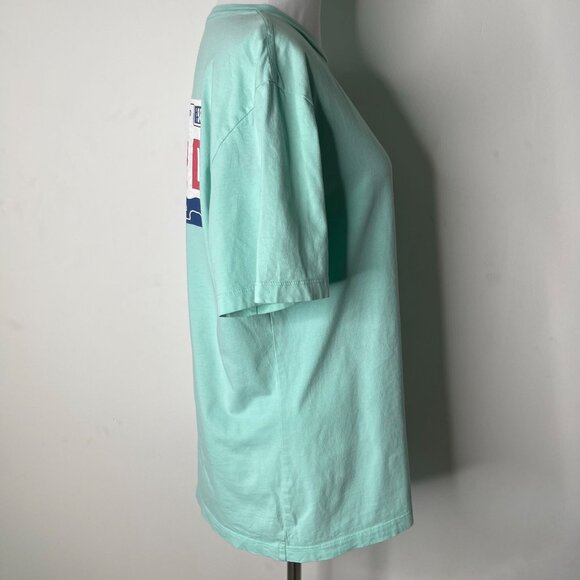 Vineyard Vines Women's Green Mint Plate Pocket T-Shirt Short Sleeve Size XS - Picture 4 of 14